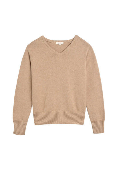Demylee Elena Cotton Cashmere Sweater Cashew-Demylee-Thistle Hill