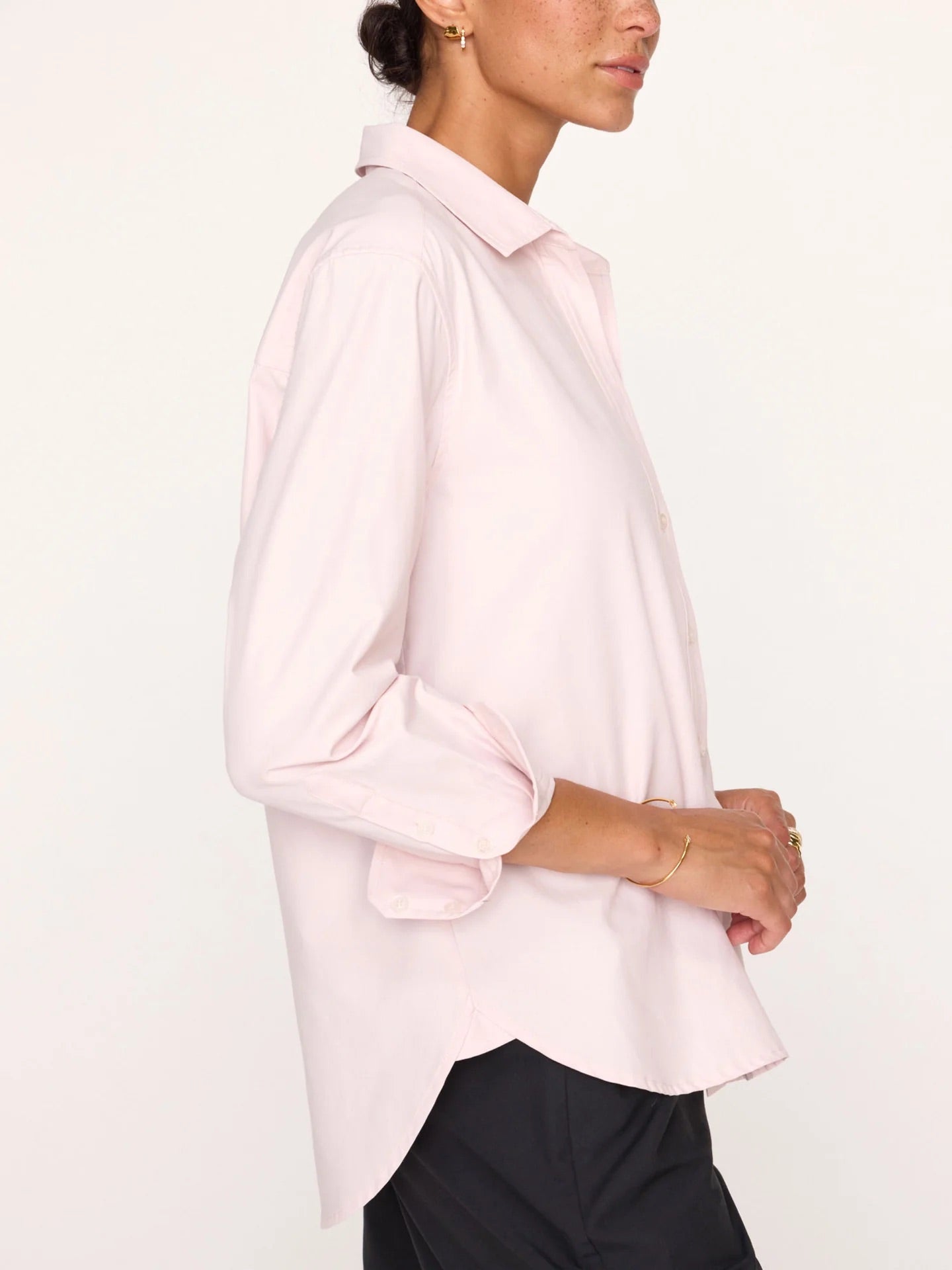 Brochu Walker Everyday Shirt Rose Quartz-Brochu Walker-Thistle Hill