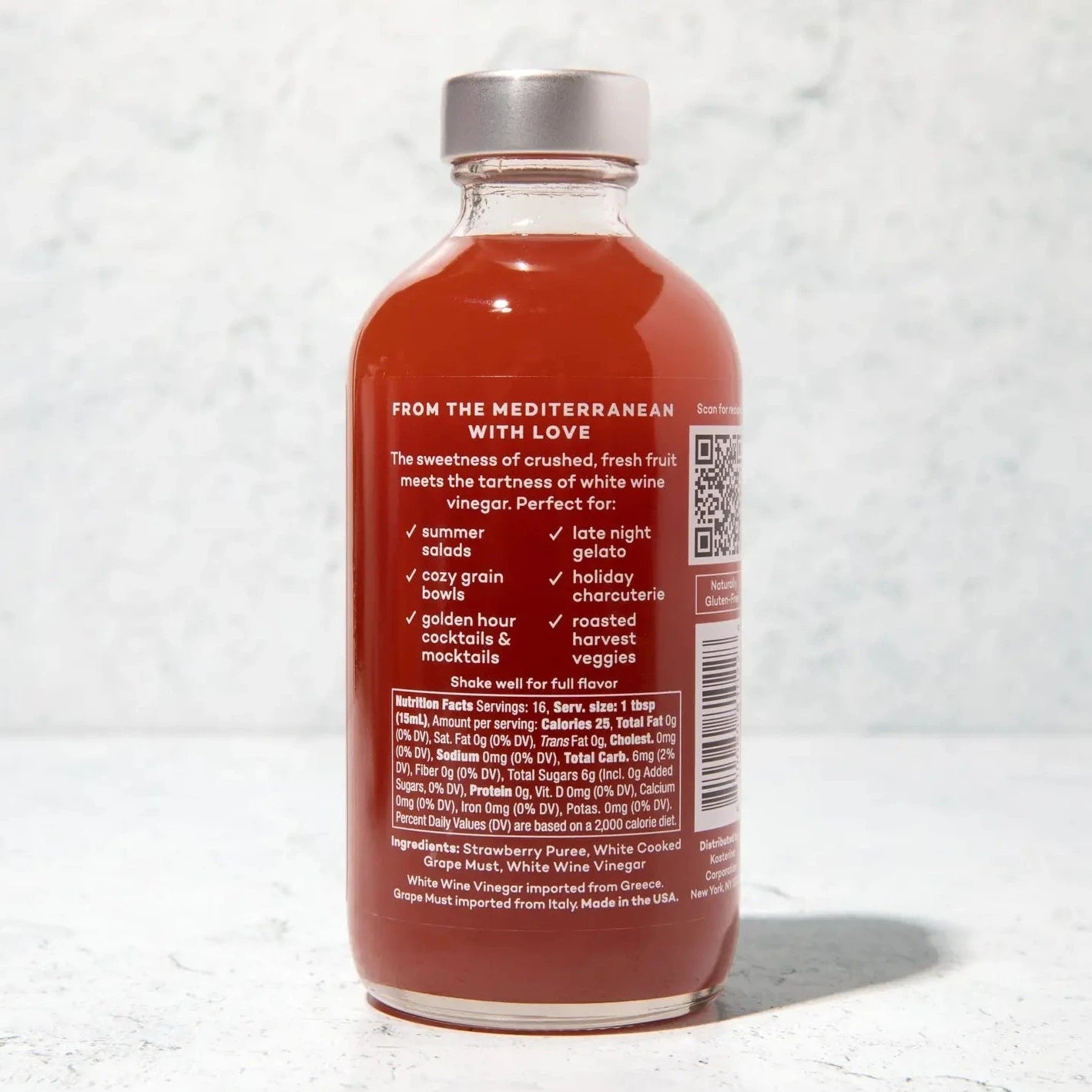 Crushed Strawberry Vinegar-Kosterina-Thistle Hill