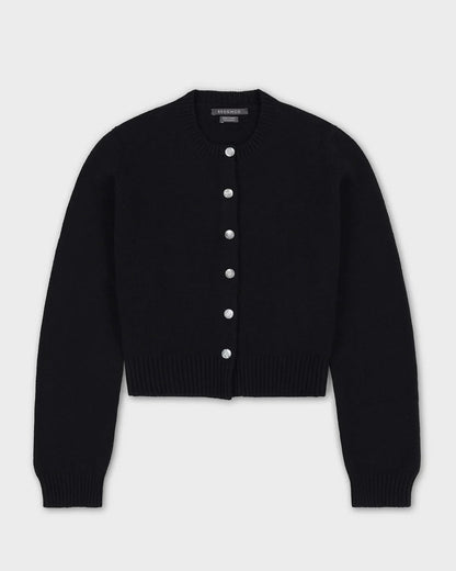 Begg x Co Hepburn Cardigan Black-Begg x Co-Thistle Hill
