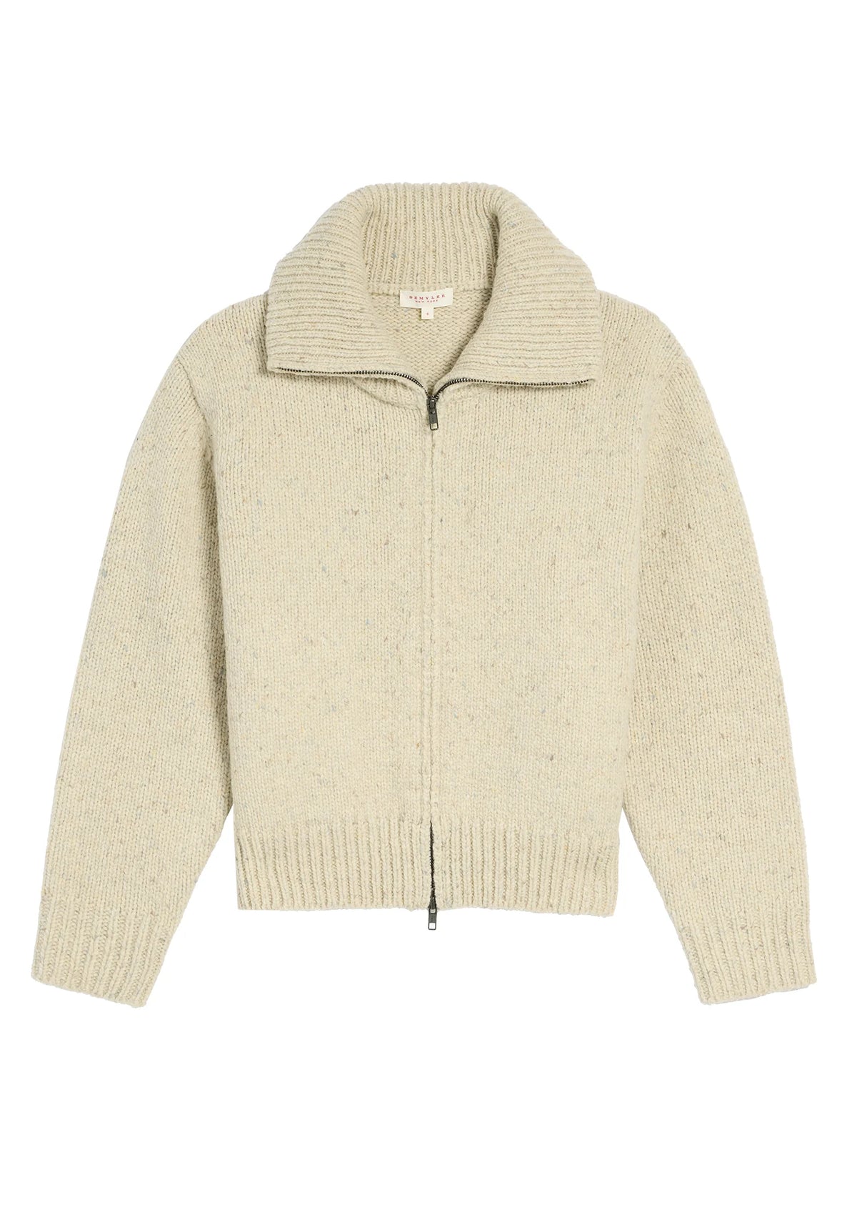 Demylee Irene Confetti Wool Alpaca Cardigan Paper-Demylee-Thistle Hill