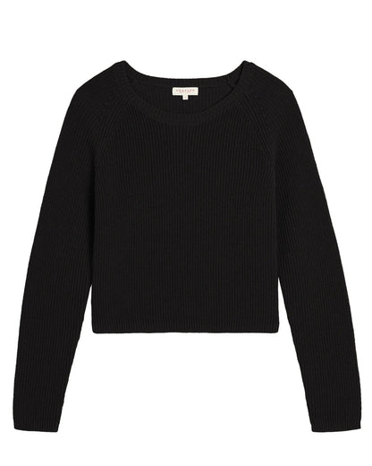 Demylee Isla Cotton Linen Sweater Black-Demylee-Thistle Hill