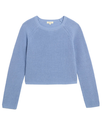 Demylee Isla Cotton Linen Sweater Chambray-Demylee-Thistle Hill