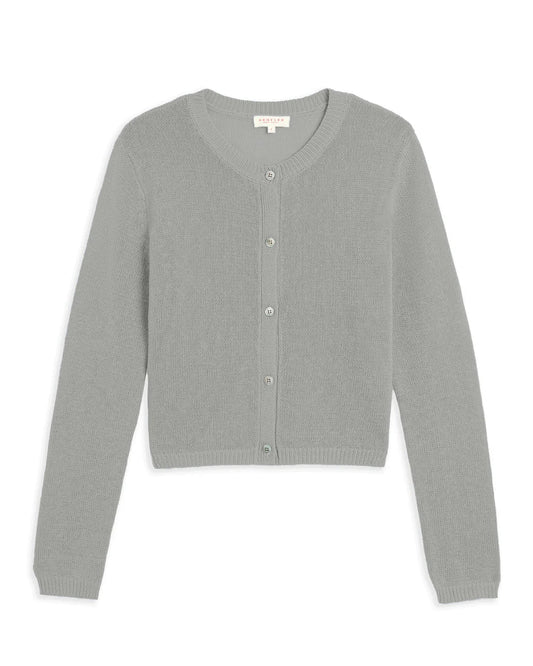 Demylee Josie Cotton Linen Cardigan Ash Grey-Demylee-Thistle Hill