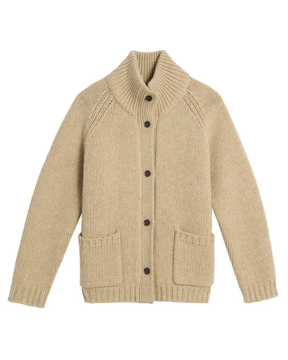 Demylee Kamila Soft Chunky Wool Cardigan Oatmeal-Demylee-Thistle Hill