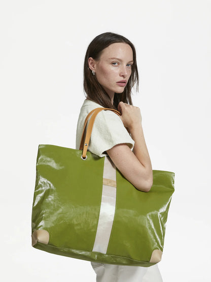 Jack Gomme Paris Pico Shopper Bag Summer Atelier Green + Pearl-Jack Gomme Paris-Thistle Hill