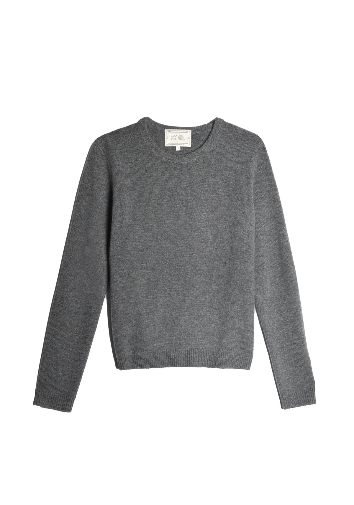 Demylee Lulu Cashmere Sweater Dark Grey Heather-Demylee-Thistle Hill