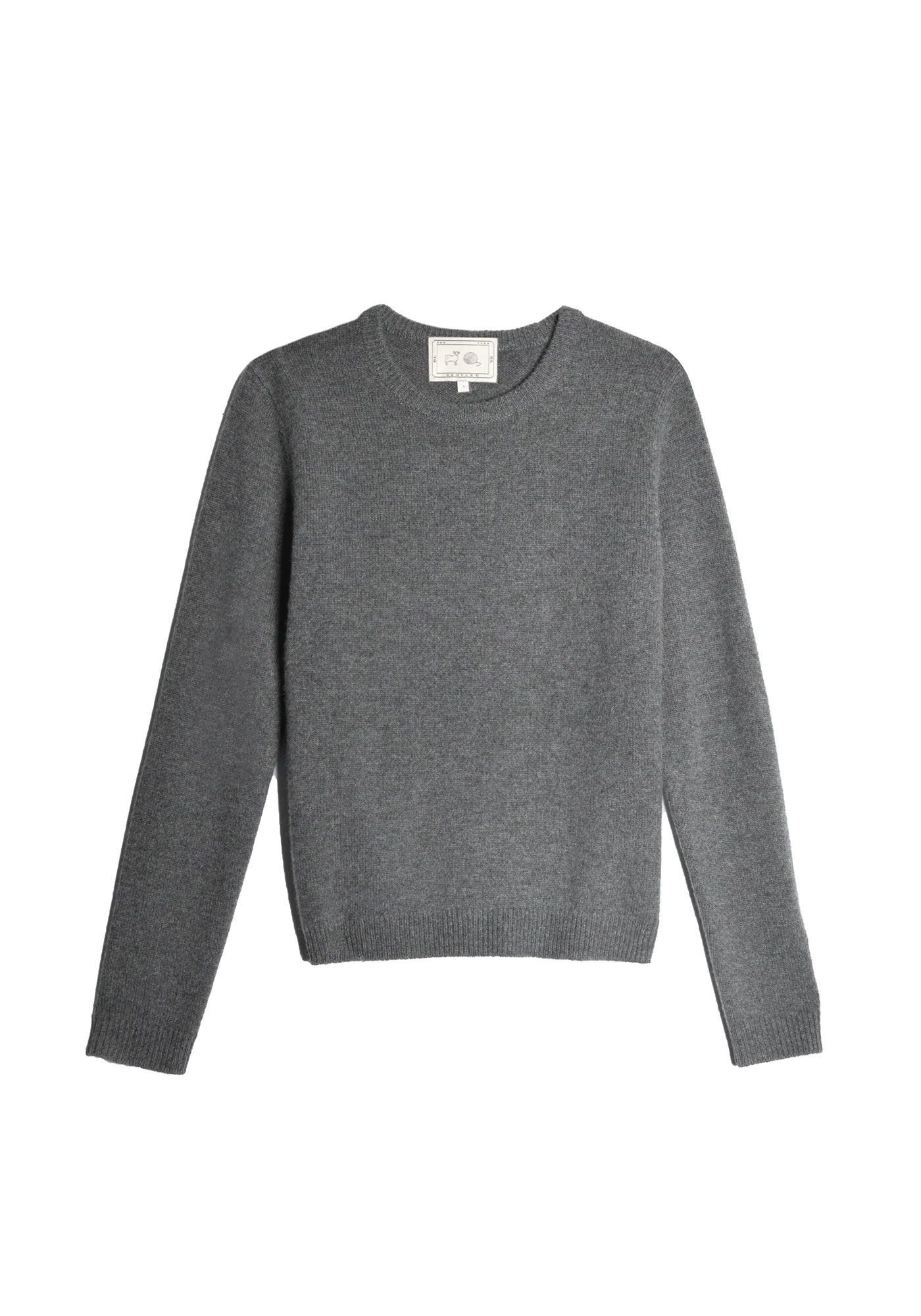 Demylee Lulu Cashmere Sweater Dark Grey Heather-Demylee-Thistle Hill