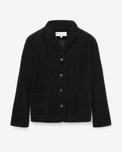 Manuelle Guibal Timo Cord Jacket Ultra Black-Manuelle Guibal-Thistle Hill
