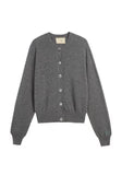 Demylee Gwen Cashmere Cardigan Dark Heather Grey-Demylee-Thistle Hill