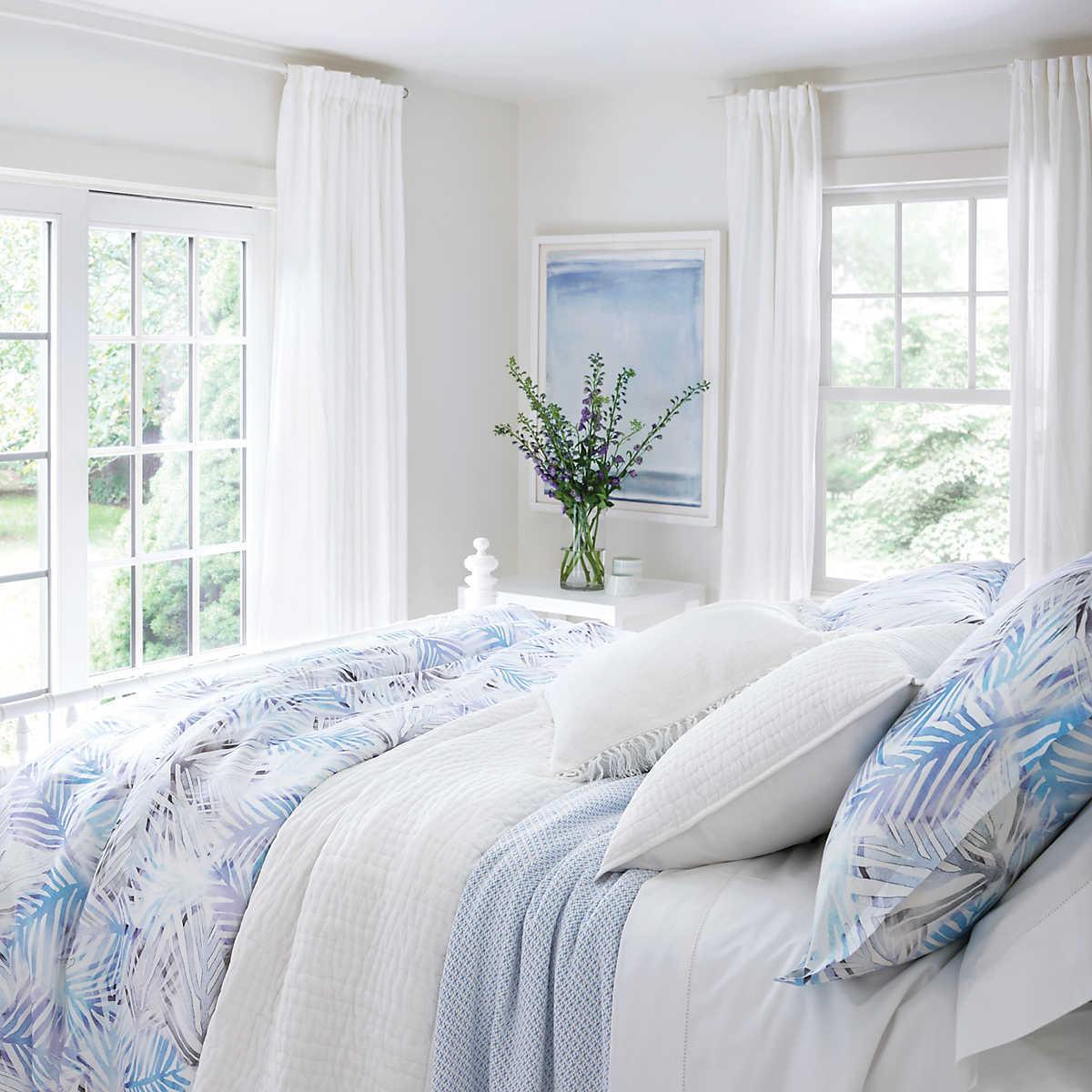 Pine Cone Hill Quinn French Blue Cotton Blanket-Pine Cone Hill-Thistle Hill