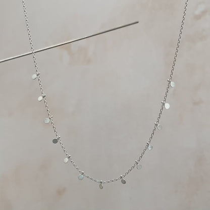 Sia Taylor Silver Little Dots Necklace