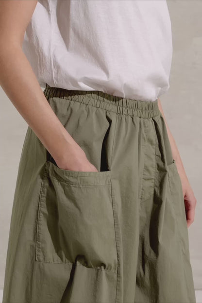 Transit Bombeè Shaped Trousers Green