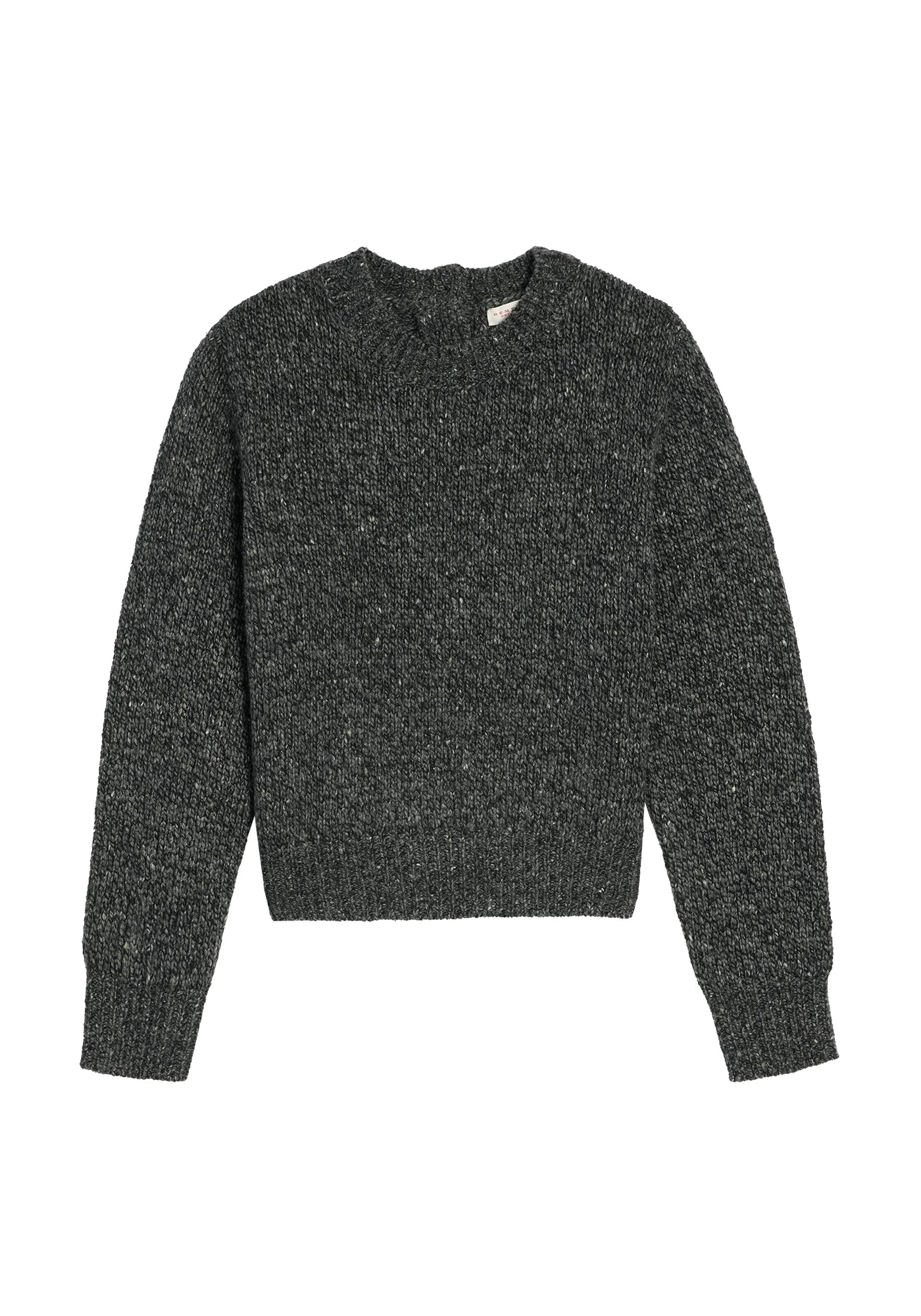 Demylee Talia Confetti Wool Alpaca Sweater Dark Grey-Demylee-Thistle Hill