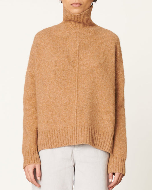 Vanessa Bruno Balade Sweater Camel-Vanessa Bruno-Thistle Hill