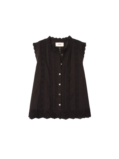 Xirena Lara Shirt Black-Xirena-Thistle Hill