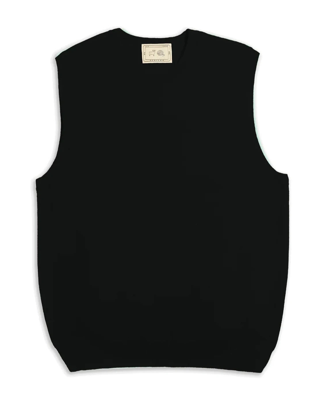 Demylee Yogi Cashmere Vest Black-Demylee-Thistle Hill