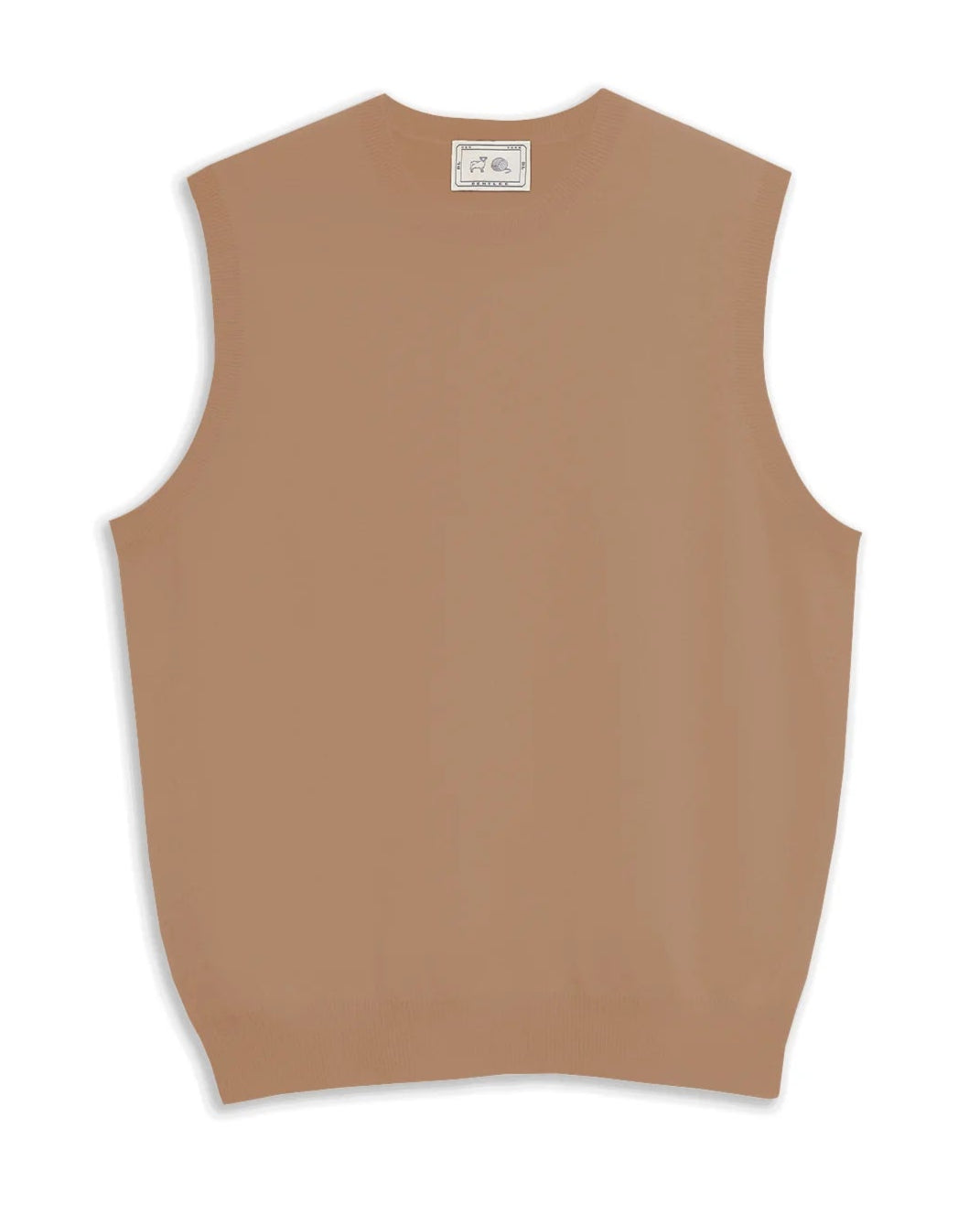 Demylee Yogi Cashmere Vest Camel-Demylee-Thistle Hill