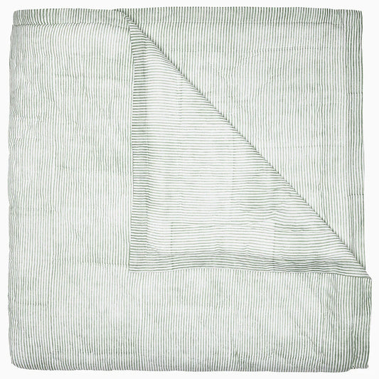 John Robshaw Nandi Sage Quilt-John Robshaw-Thistle Hill