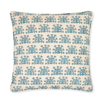 Walter G Samode Fresh Azure linen cushion-Walter G-Thistle Hill