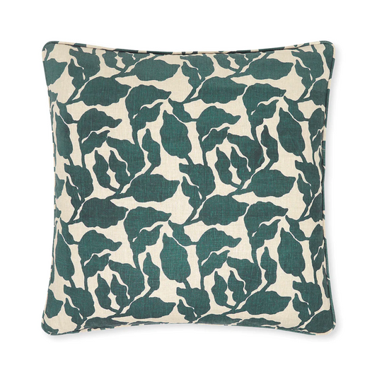 Walter G Flores Pacific Blue linen cushion