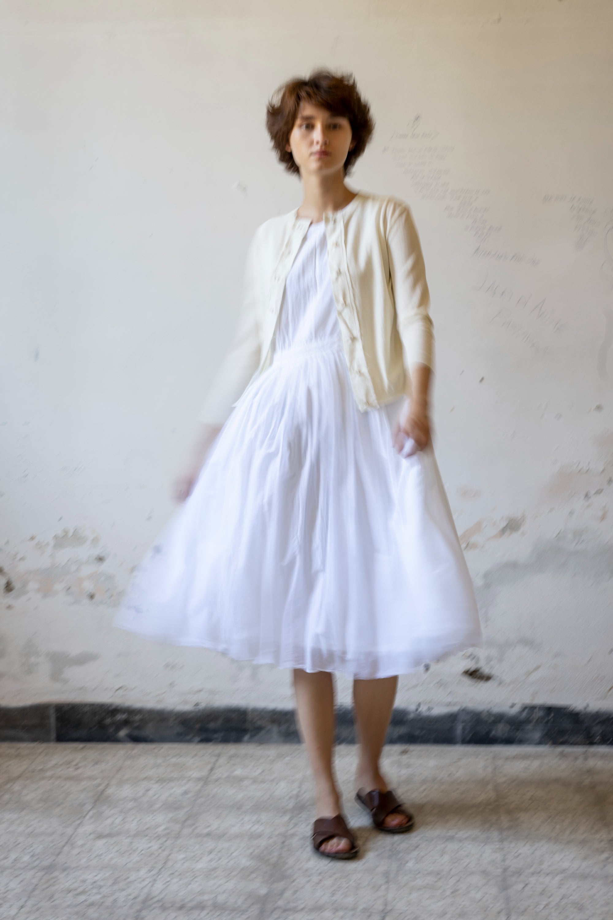 Hannoh Wessel Dress Rania White