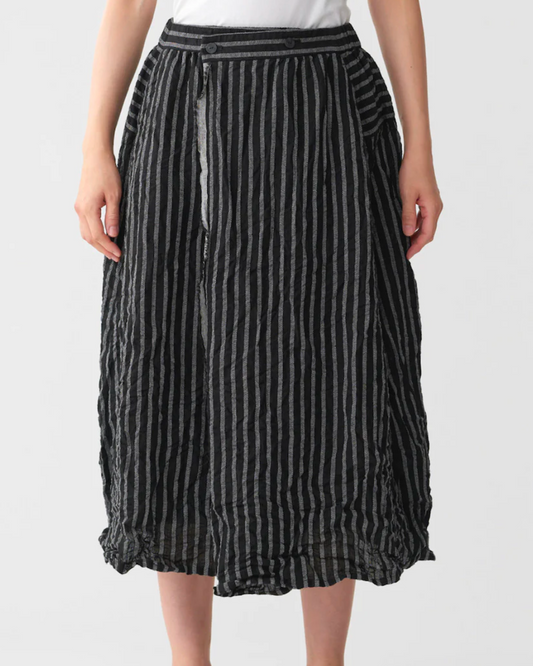 Pas de Calais Stripe Wrap Skirt