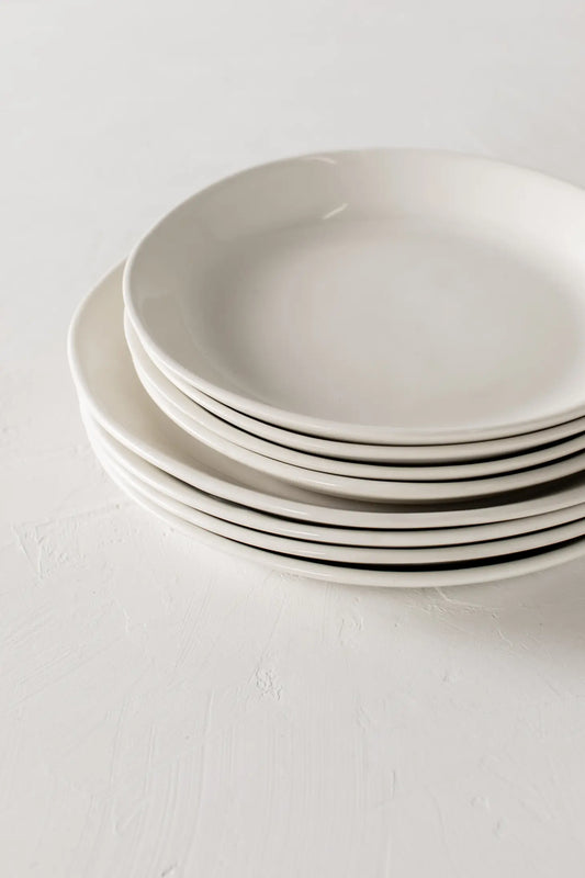 Convivial Porcelain Salad Plate