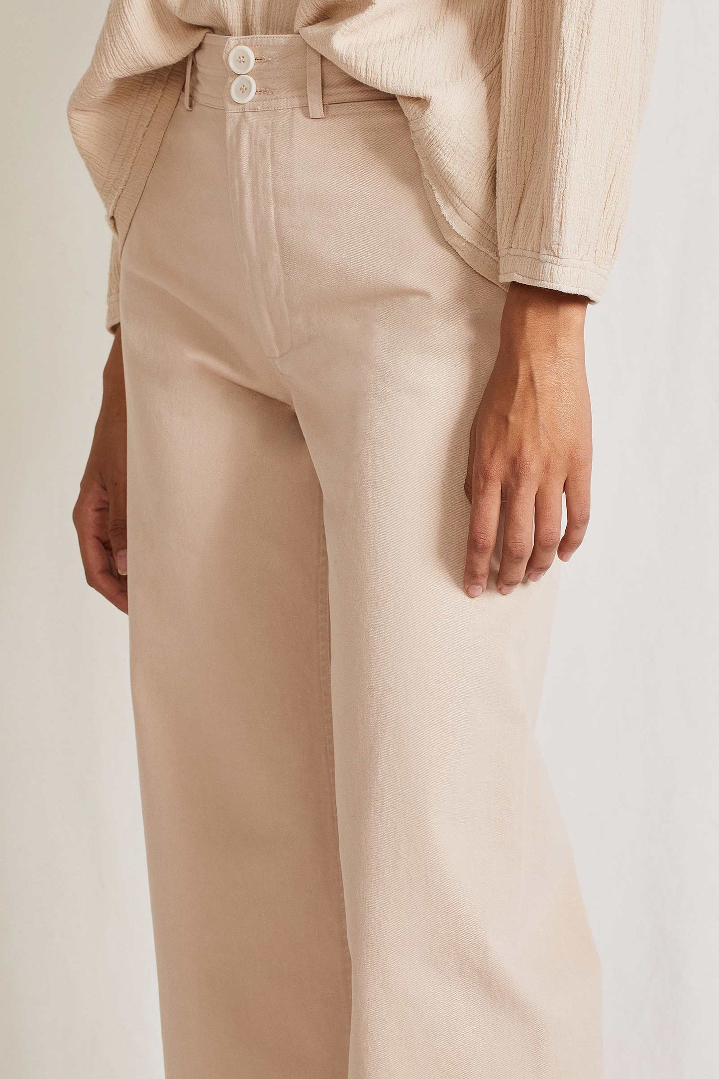 Apiece Apart Chino Merida Pant Warm Sand-Apiece Apart-Thistle Hill