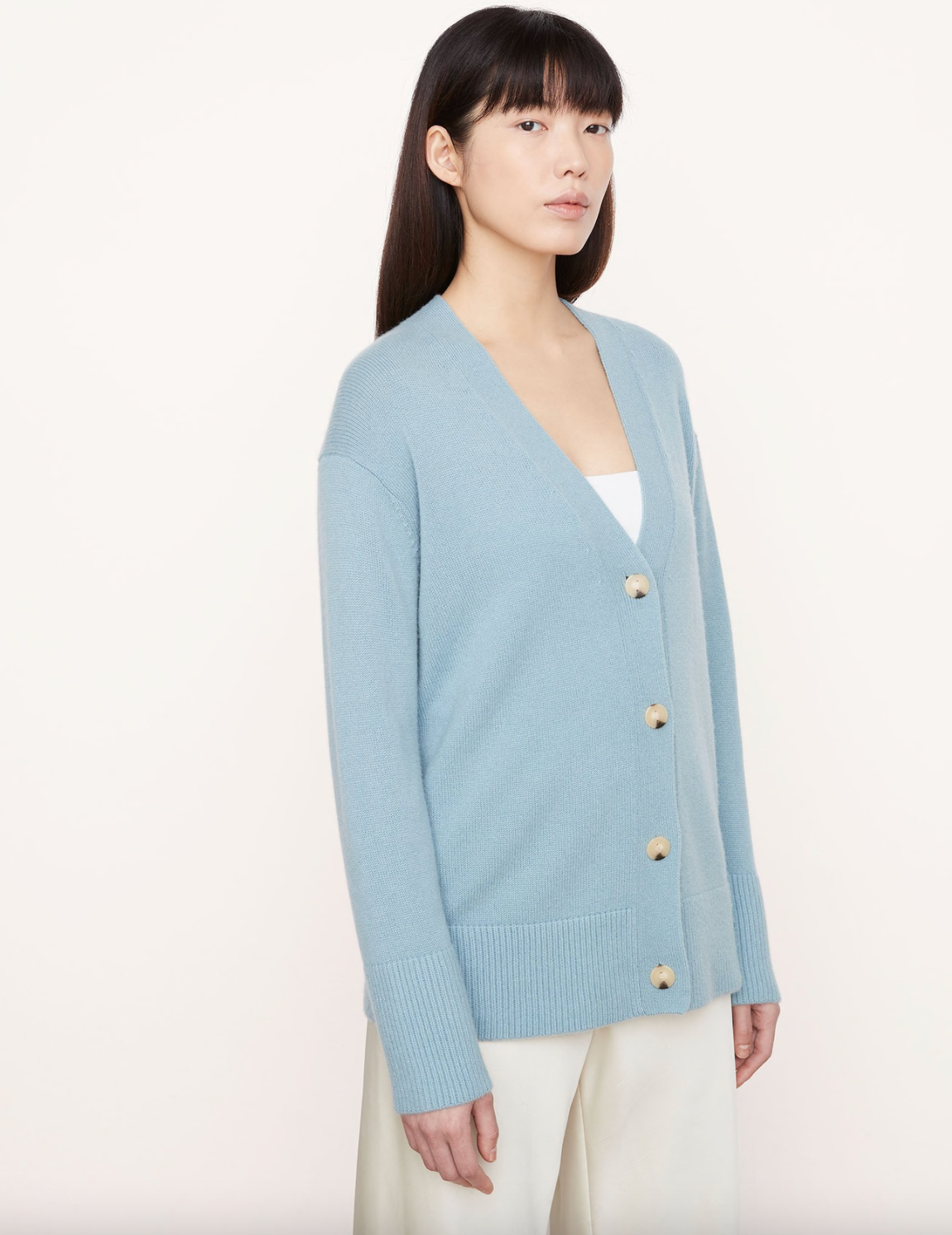 Vince Weekend Cardigan Marine Fog-Vince-Thistle Hill