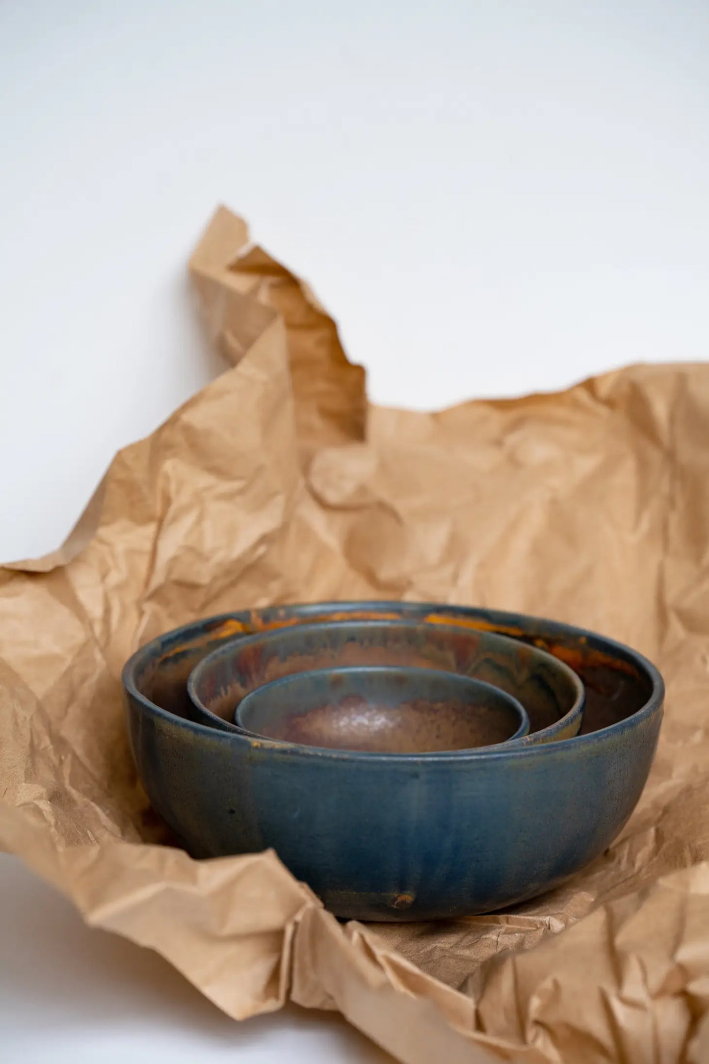 Stoneware Nesting Bowls