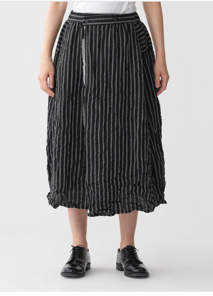 Pas de Calais Stripe Wrap Skirt