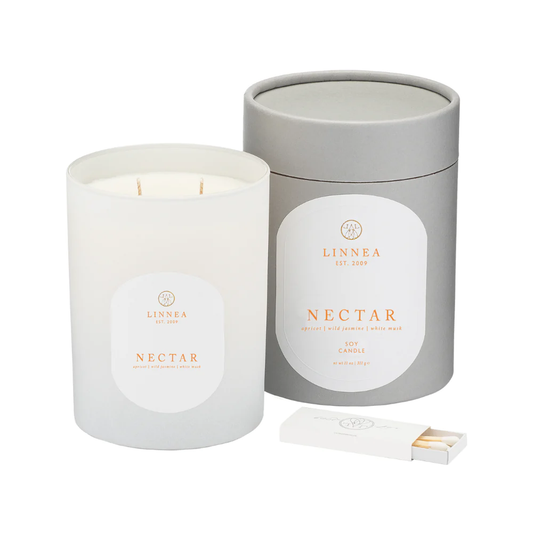 Linnea's Lights Double Wick Candle Nectar